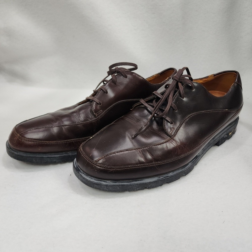 Nike Air Tiger Woods Split Wing 305242-221 Mens US 10.5 Brown Leather Golf Shoes